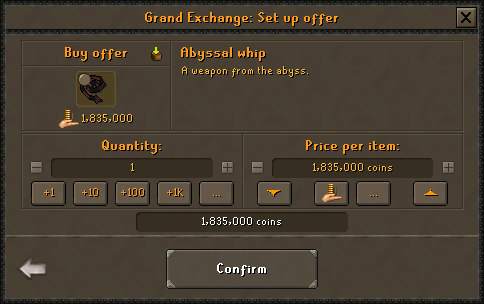 Osrs trading system