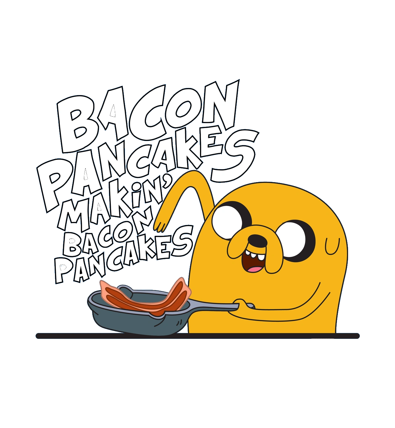 bacon pancakes adventure time