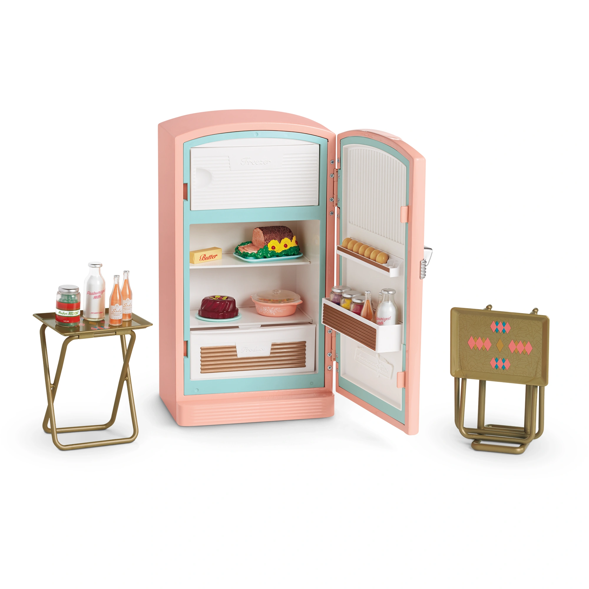 Maryellen's Refrigerator and Food Set American Girl Wiki Fandom