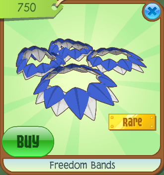 Image result for animal jam freedom bands