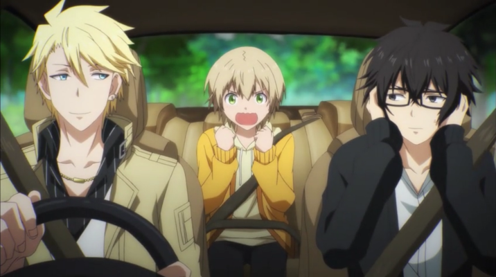 Image - Ep 06 Matsuoka Tachibana and Yukimura in a car.png | Aoharu x