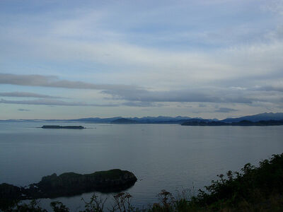 kodiak harbor at dusk