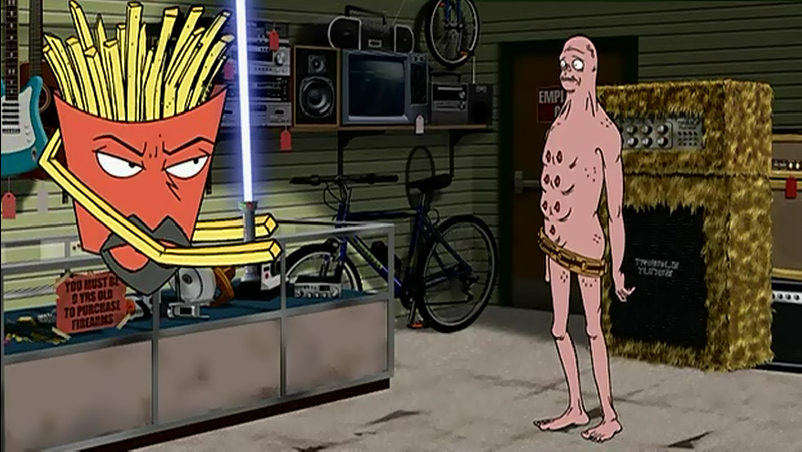 Stars Of Aqua Teen Adding 56