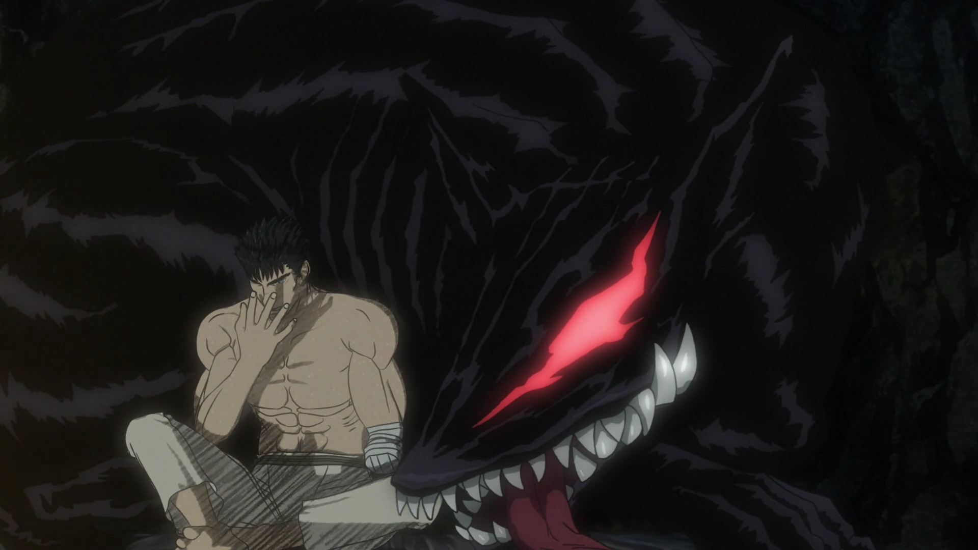 Image - Beast of Darkness tempts Guts.png | Berserk Wiki | Fandom