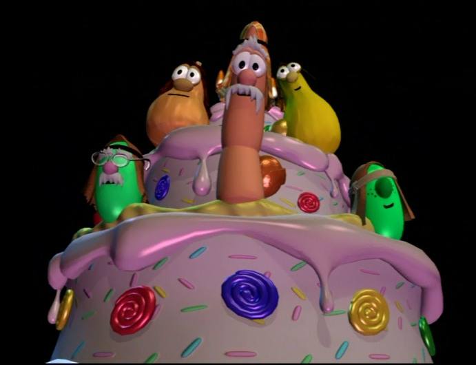 Cake Veggietales Promsied Land Cake Veggietales Promsied Land