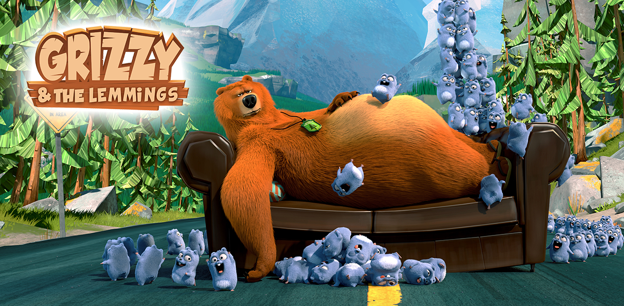 grizzy and the lemmings toys usa