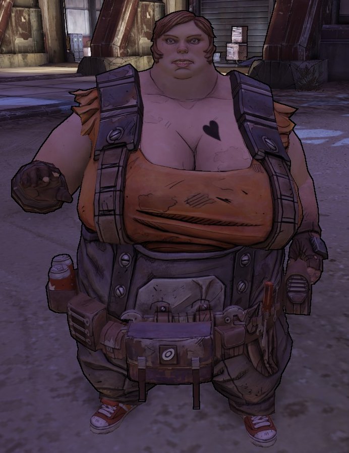 Also, she's Axton's girlfriend.