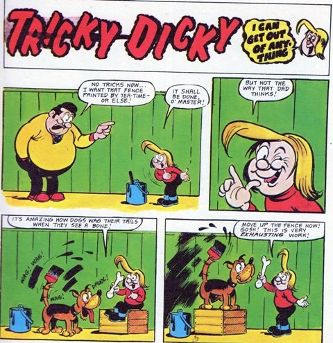 Tricky Dicky (IPC) Albion British Comics Database Wiki FANDOM