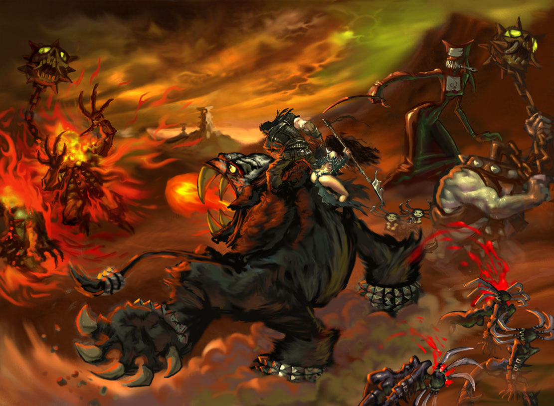 ophelia brutal legend concept art ophelia brutal legend concept art