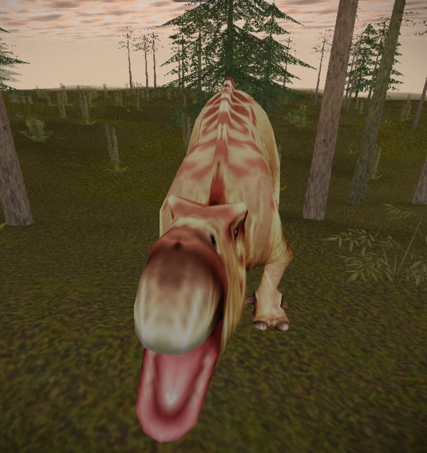 carnivores dinosaur hunter triceratops
