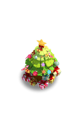 Árvore de Natal decorativa