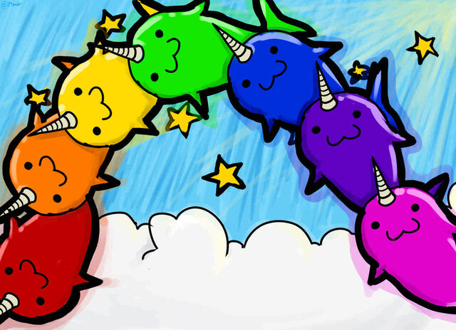 File:Narwhal rainbow by ramenwarrior.jpg