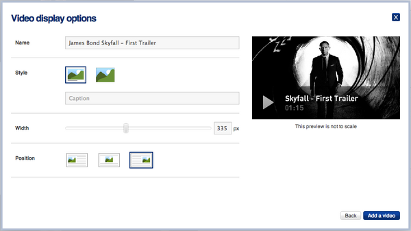 Video-format