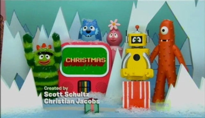 image christmas yo gabba gabba jpg christmas specials flintstone christmas special