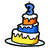 612px-3rd Anniversary Cake Pin