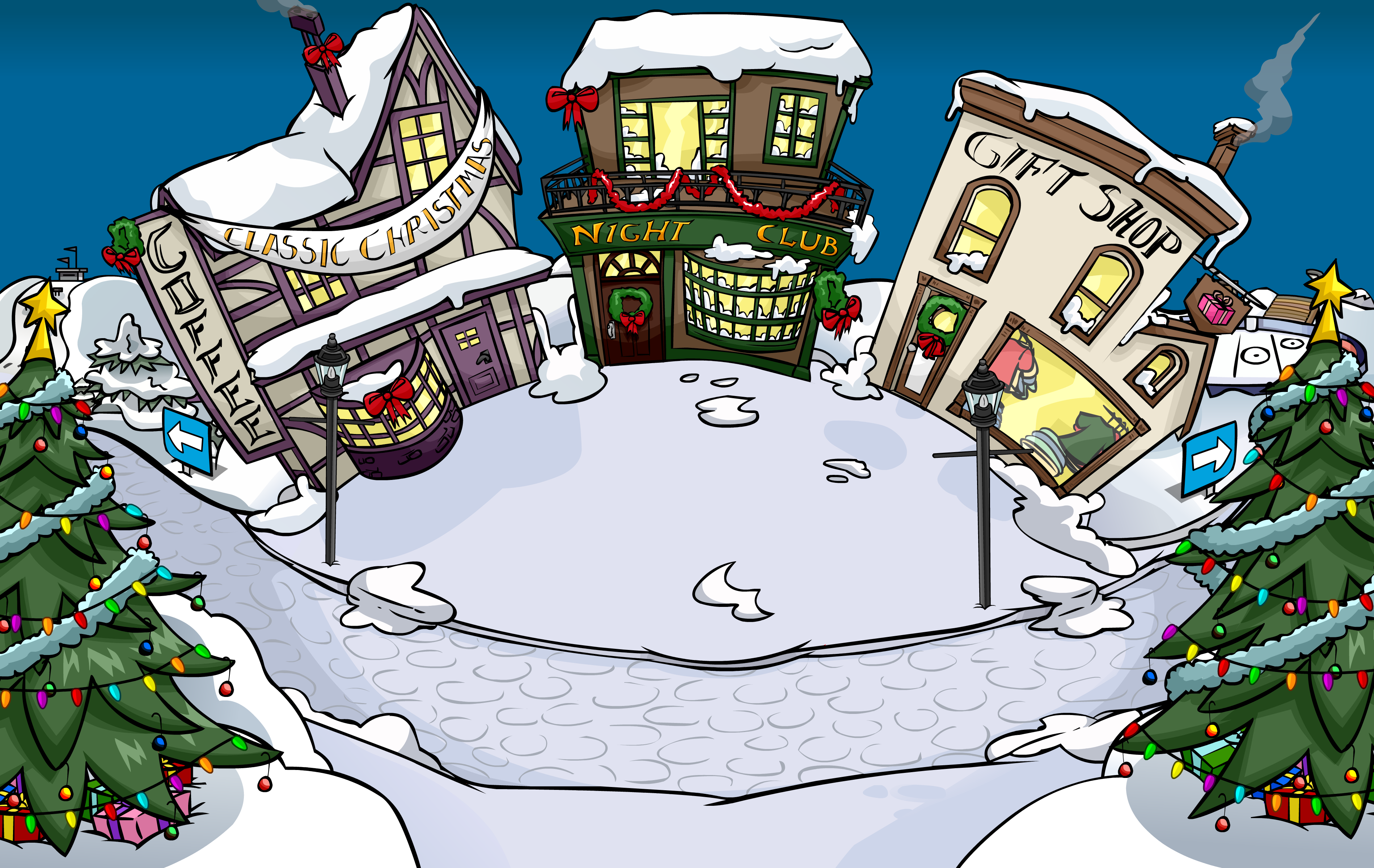 Image result for club penguin christmas