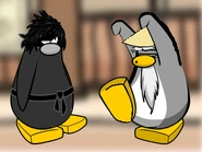 Sensei teaching metal