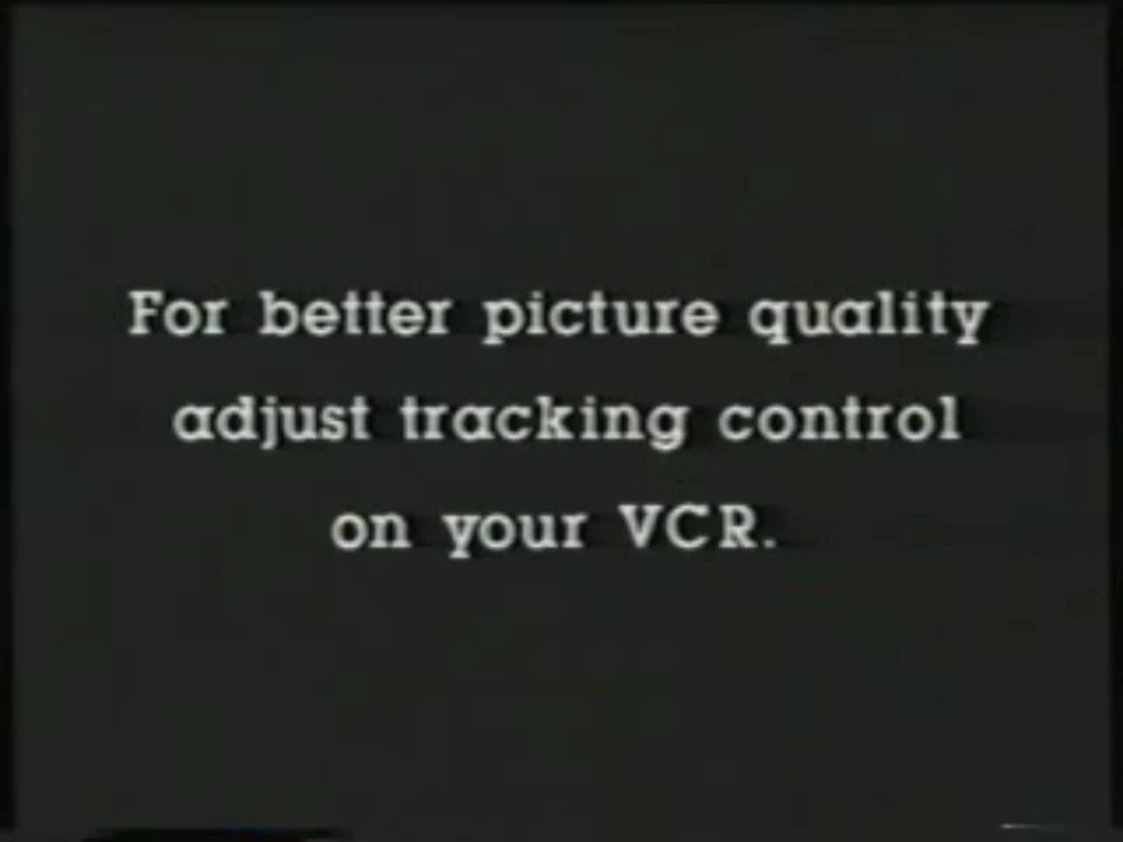 VCR Tracking Reminder IDs Company Bumpers Wiki FANDOM powered by Wikia