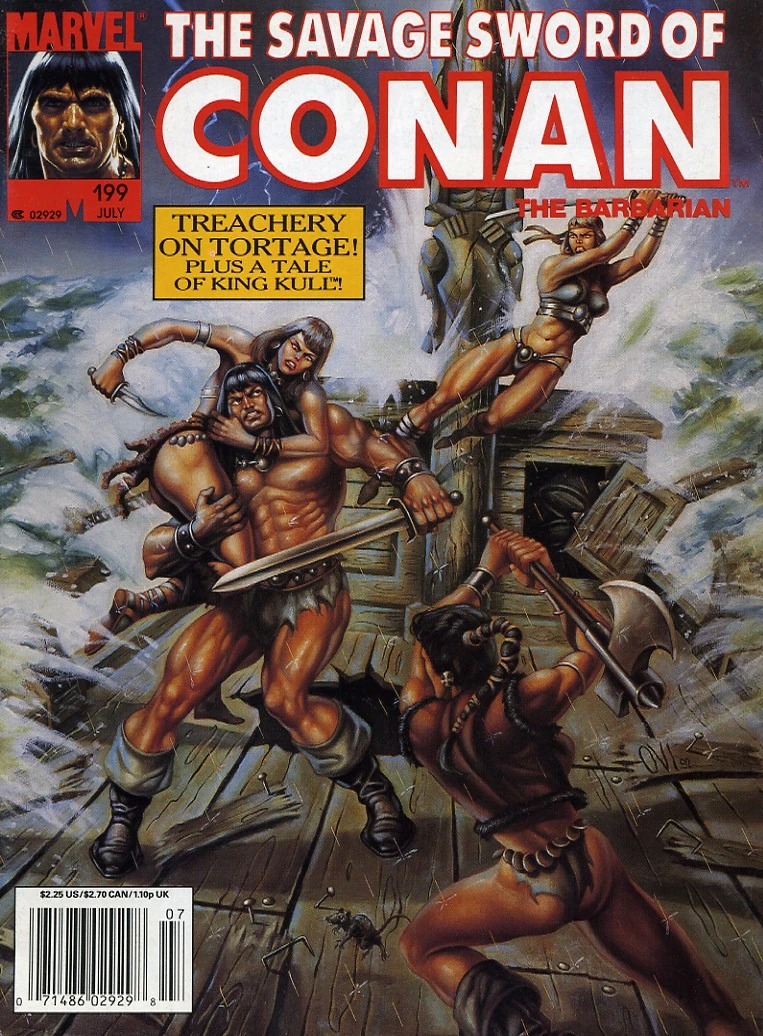 Savage Sword of Conan 199 Conan Wiki Fandom powered by Wikia