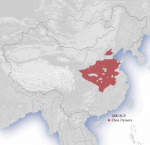 Territories of Dynasties in China