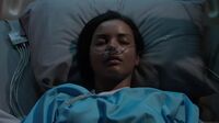 Skye in the hospital