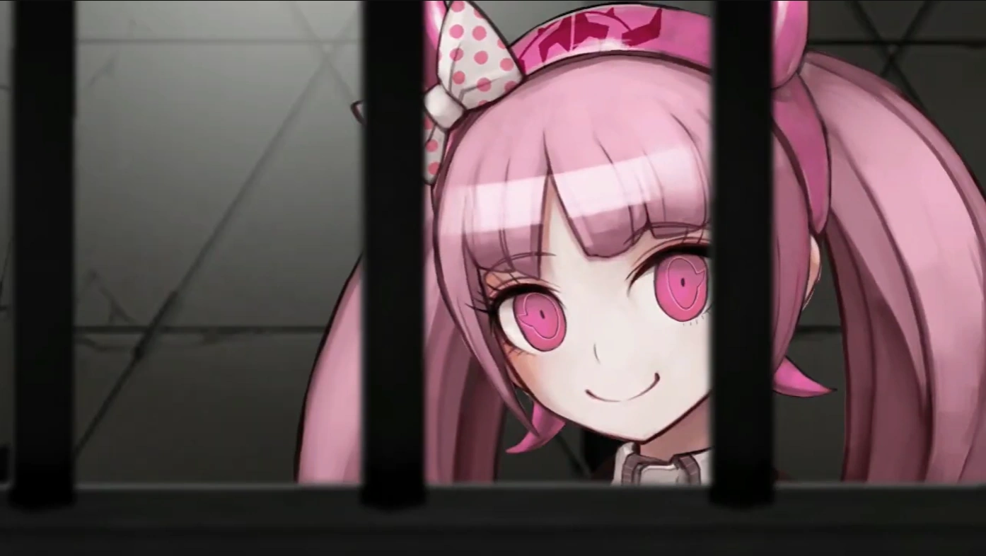 Image Kotoko looking at Komaru threw her cell.png Dangan Ronpa Wiki