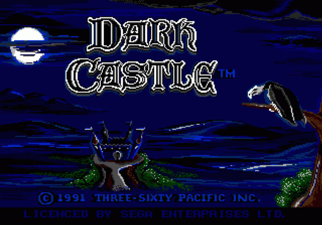 Resultado de imagem para dark castle sega