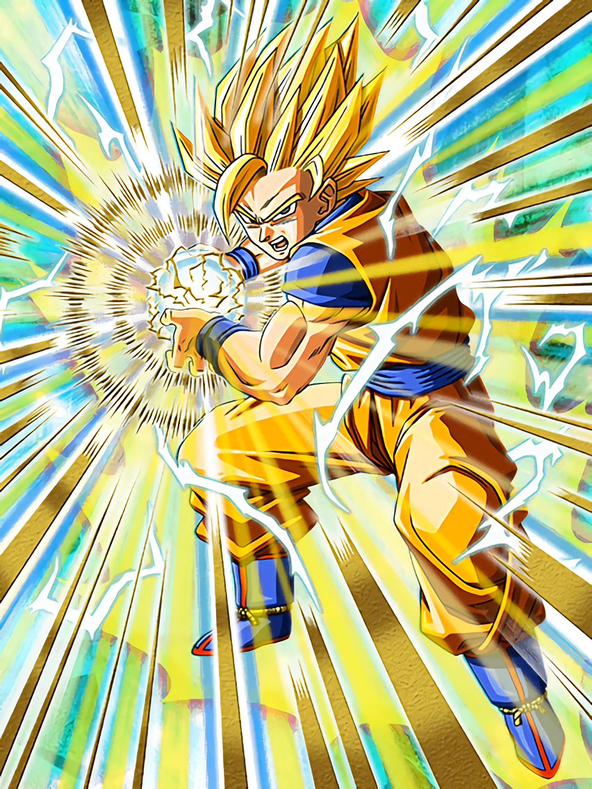 super saiyan 2 goku dokkan