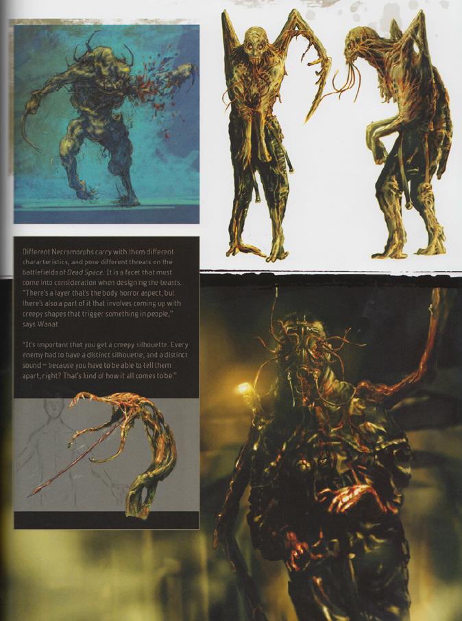 dead space necromorph man made dead space necromorph man made