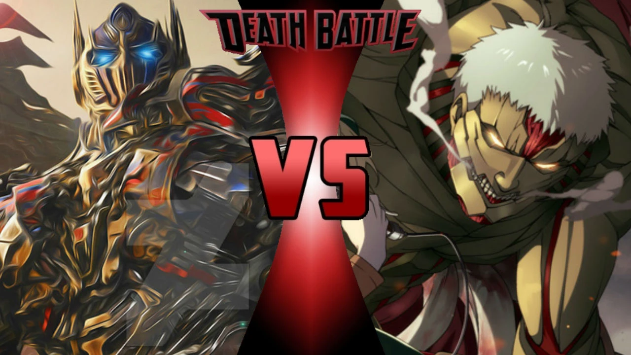 Optimus Prime vs Armored Titan Death Battle Fanon Wiki FANDOM