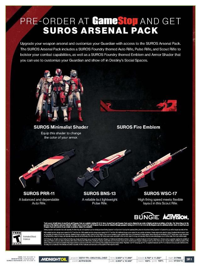 destiny early access weapons pack destiny early access weapons pack