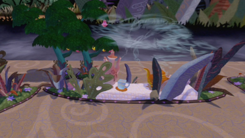 disney infinity alice in wonderland playset