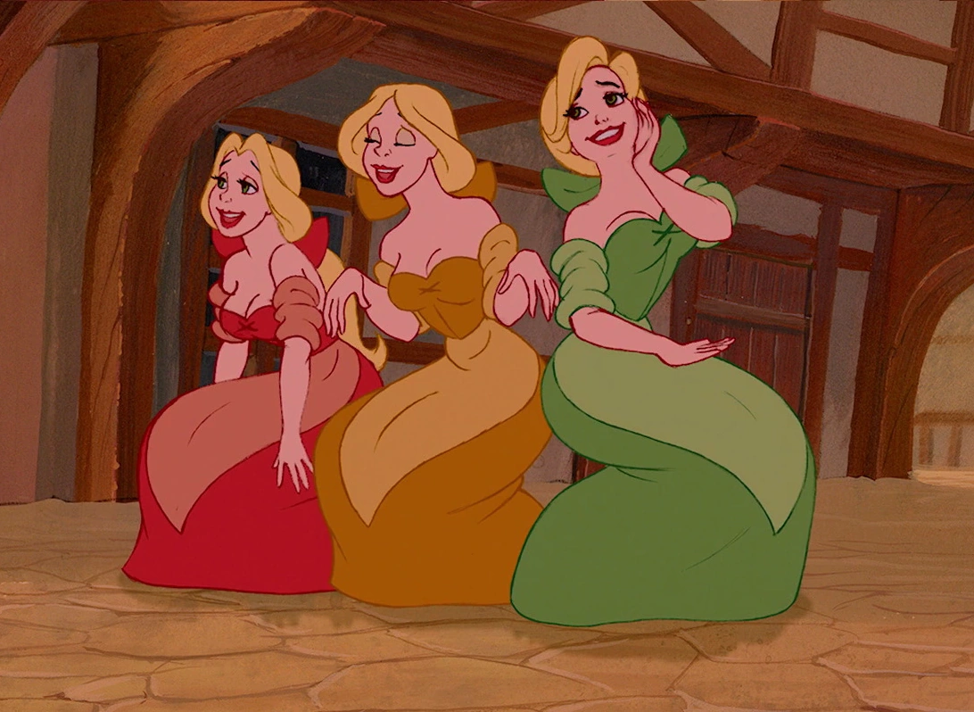 Image Bimbettes Beauty and the Beast 03.png Disney Wiki FANDOM