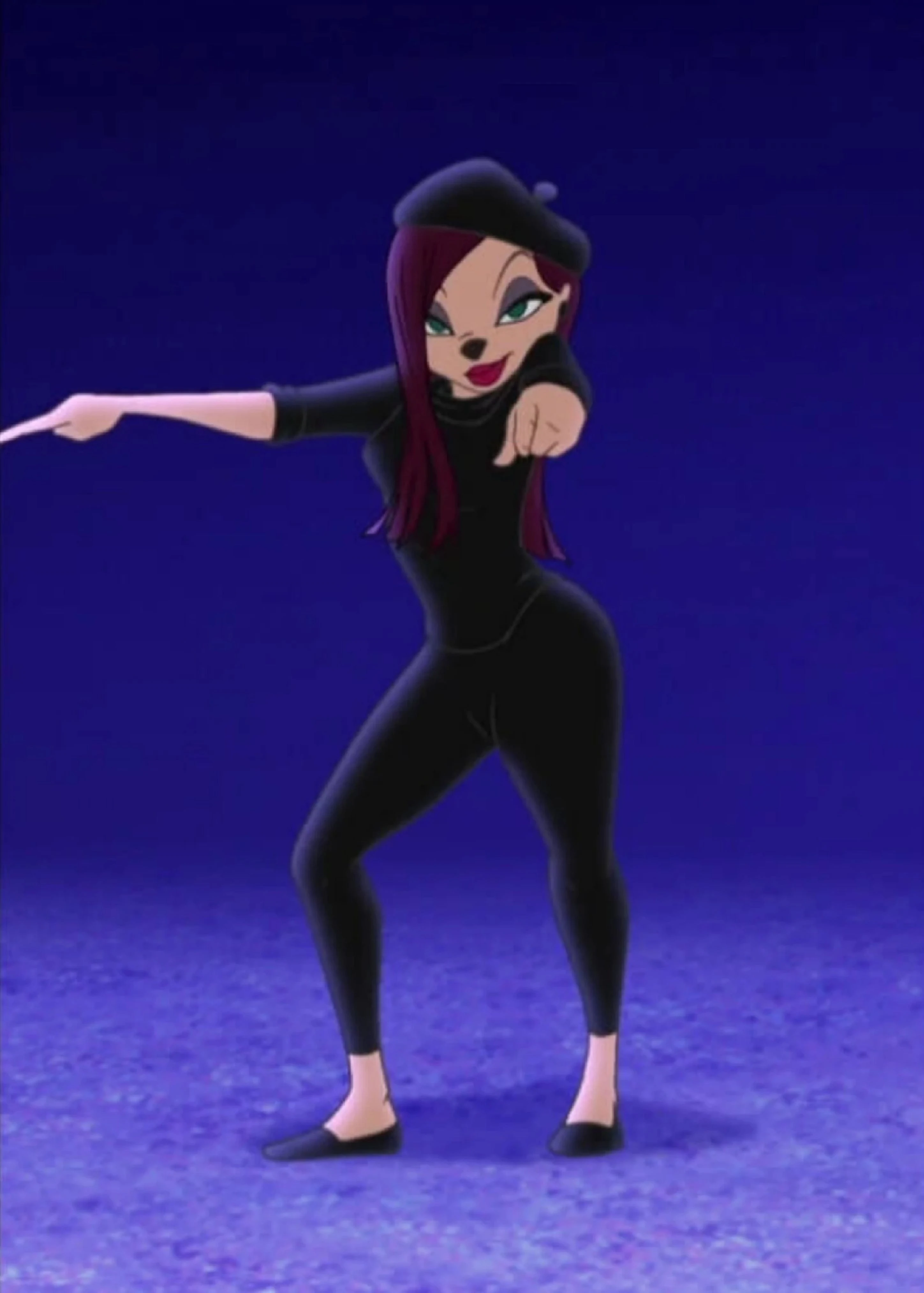 Image Beret Girl an extremely goofy movie ending.JPG Disney Wiki