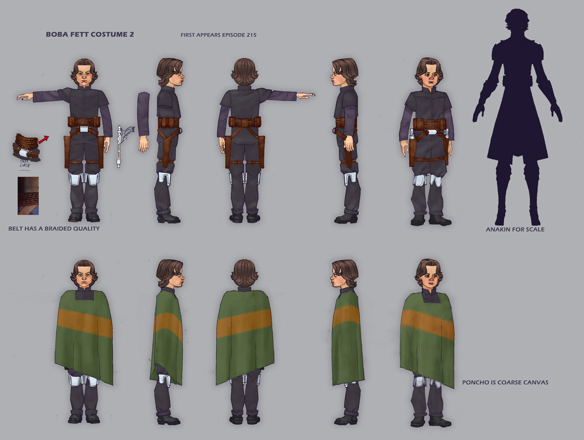 Clone Wars Concept Art Young Boba Fett Clone Wars Concept Art Young Boba Fett