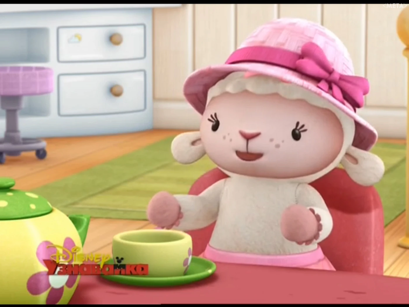 Image - Lambie at tea party.jpg | Disney Wiki | Fandom powered by Wikia