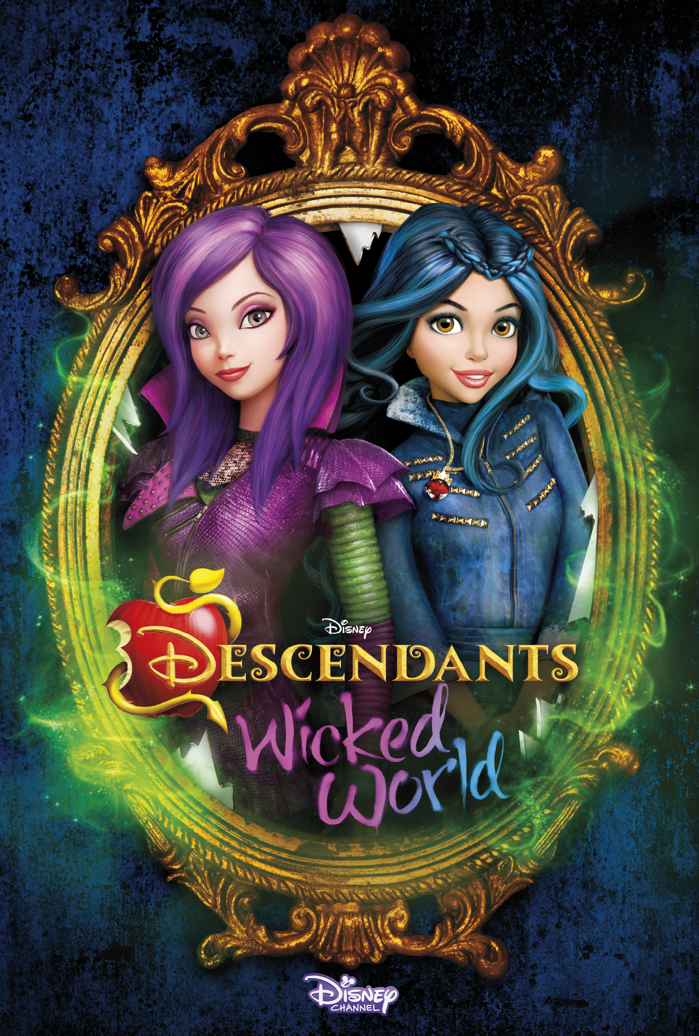 http://vignette4.wikia.nocookie.net/disney/images/f/f3/Descendants_Wicked_World_Poster.jpg/revision/latest?cb=20150919130337