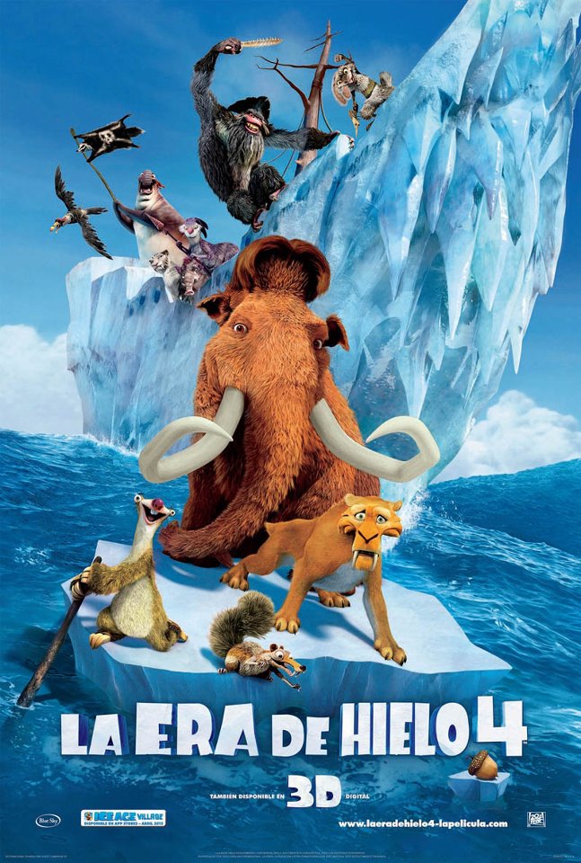 Resultado de imagen para la era de hielo