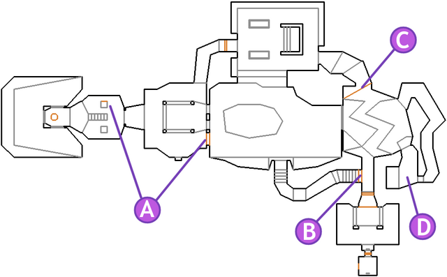 File:E1M1 map annotated.png