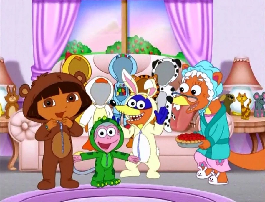 Image Dora boots swiper having a sleepover by fucciflakesd5fwpk2.jpg