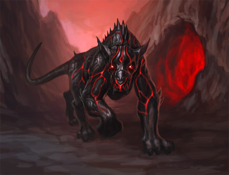 Stalking Hellhound Dawn Of The Dragons Wiki Fandom