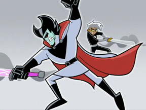 S03e02 mid-air sword fight
