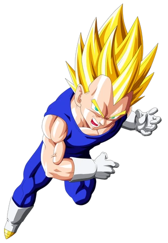 Archivo:Vegeta ssj by gaalves-d5mxbah.png | Dragon Ball Wiki | Fandom