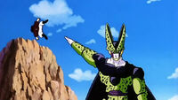Mr. Satan vs Cell
