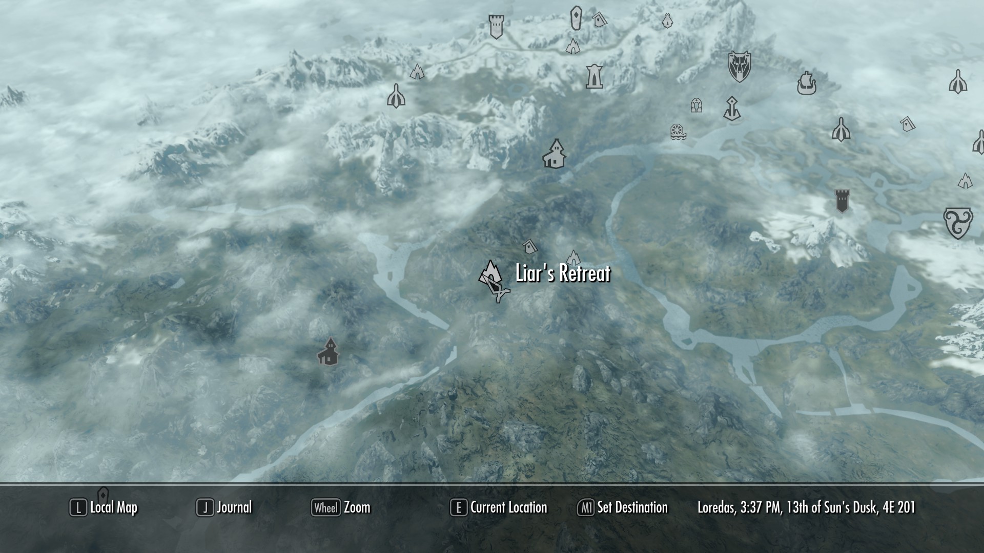Image - Liar's Retreat map location.jpg  Elder Scrolls  FANDOM 