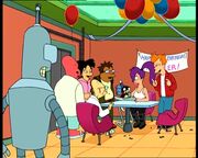 Futurama nibbler birthday