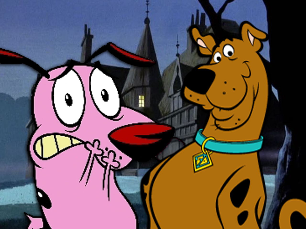 scooby doo meets courage the cowardly dog