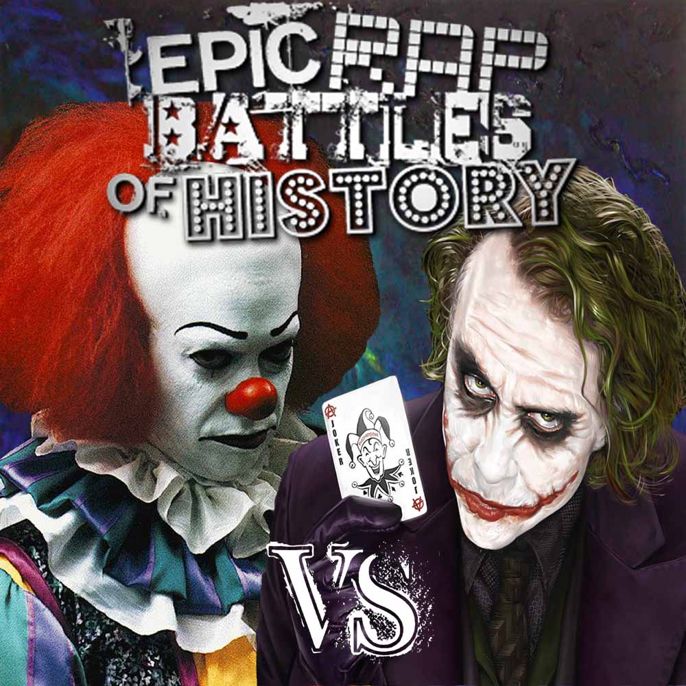 Image Pennywisevsthejoker Epic Rap Battles Of History Wiki Fandom Powered By Wikia