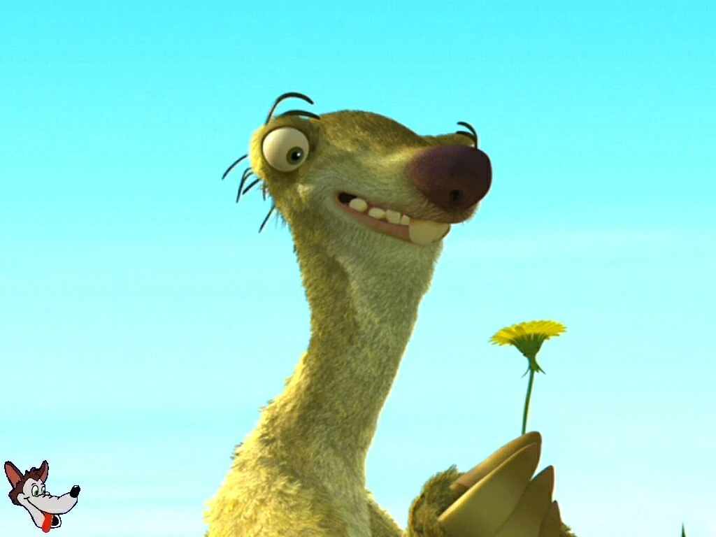 Plik:IceAgeSidWithDandelion.jpg | Epoka lodowcowa Wiki | Fandom powered ...