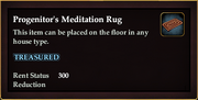 Progenitor's Meditation Rug